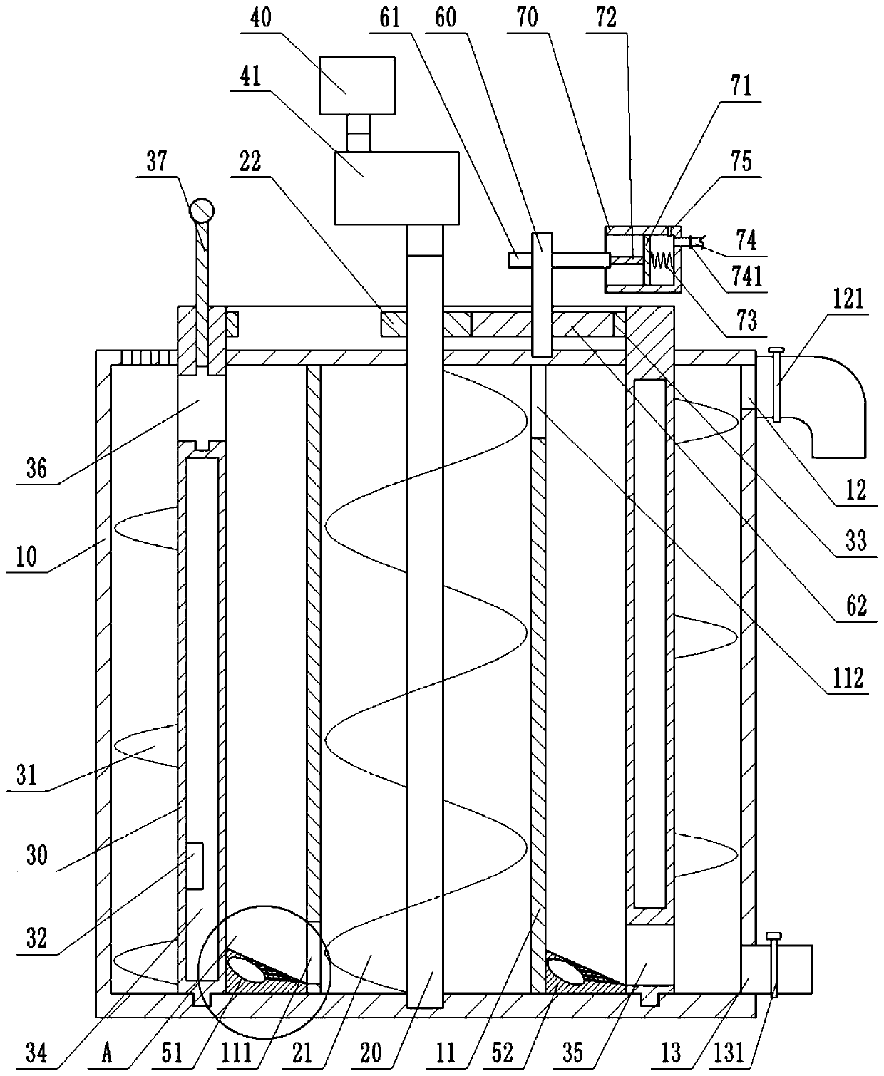 Liquid organic fertilizer preparation method capable of avoiding stink generation