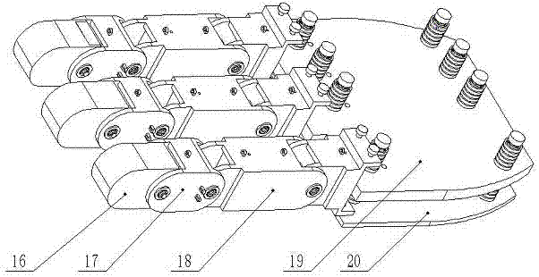 Human-simulated mechanical arm based on hybrid driving of various artificial muscles