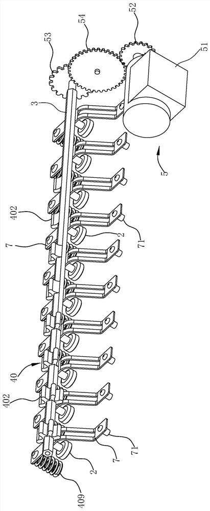 A gas distribution device and a gas water heater using the same