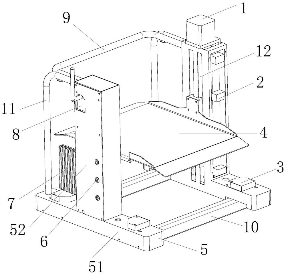 Robot intelligent three-dimensional parking garage for teaching