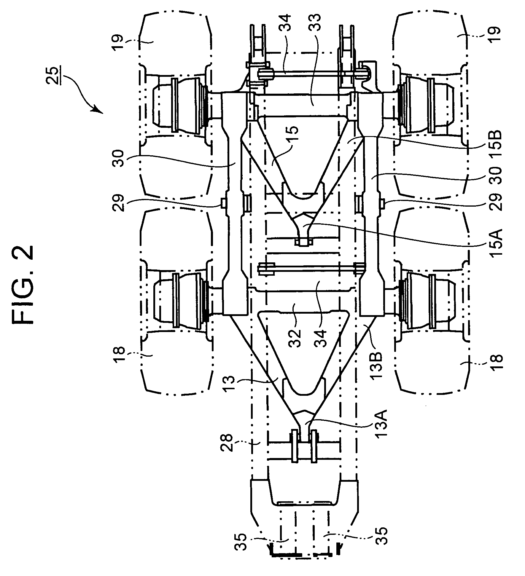 Loaded weight measurement method and loaded weight measurement device for dump truck