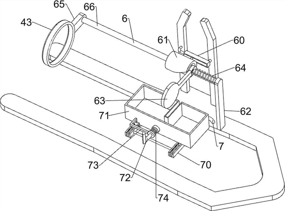 Broom wooden handle bottom cutting equipment