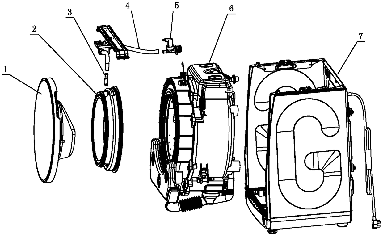 Defoaming cleaning method for washing machine