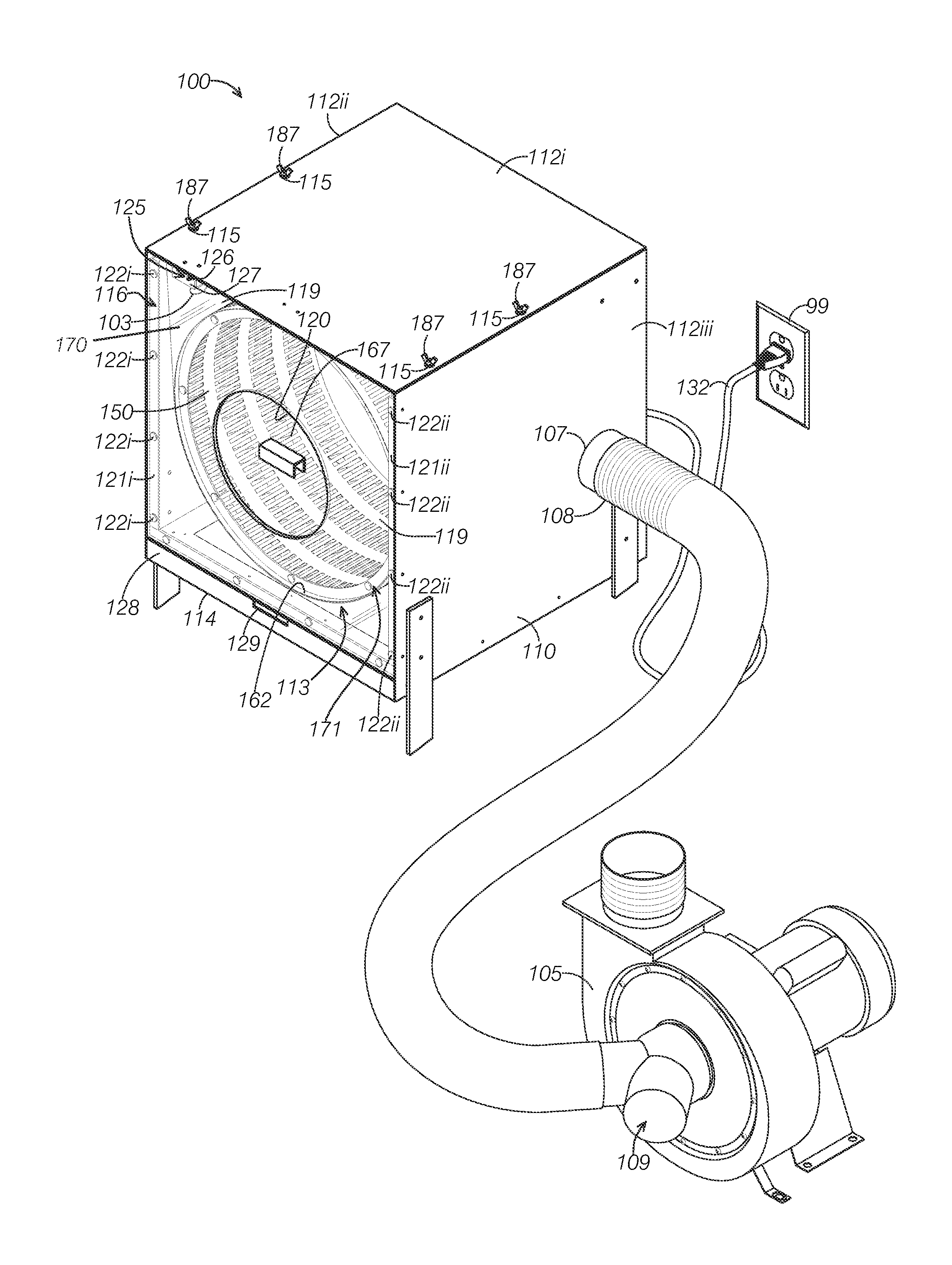 Mechanical devices for post-harvest processing of plant matter