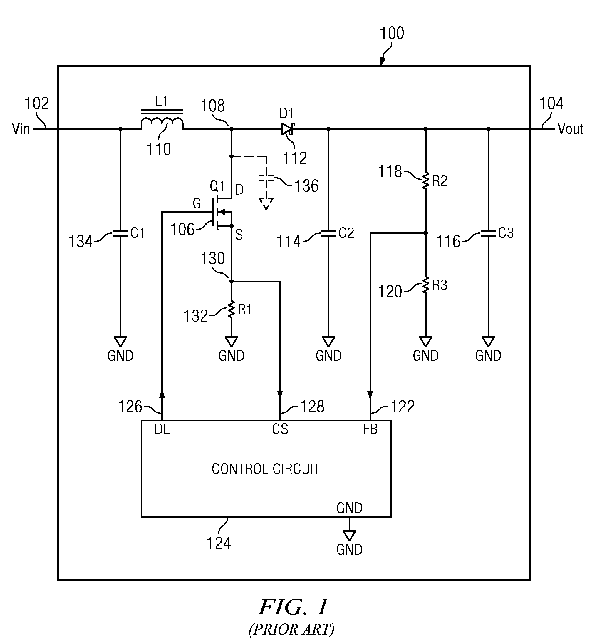 Critical conduction resonant transition boost power circuit