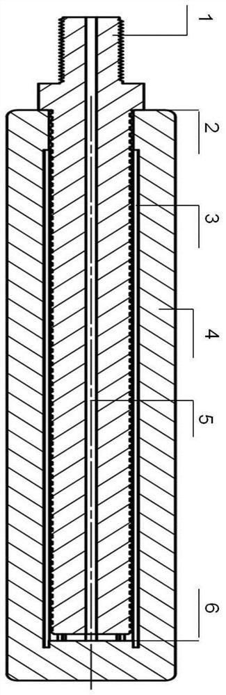 Silicon nitride ceramic piston rod and preparation method thereof