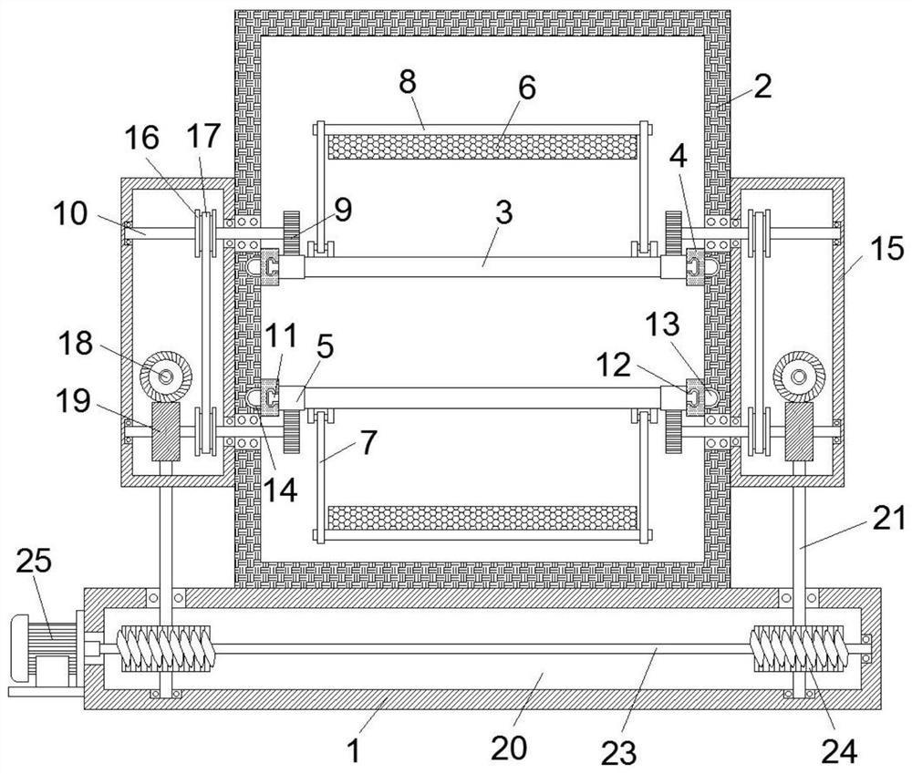 Stacked meal loading box for meal delivery robot