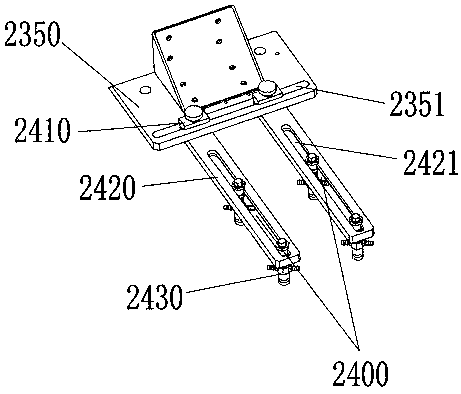 Adsorption mechanism based on labeling machine