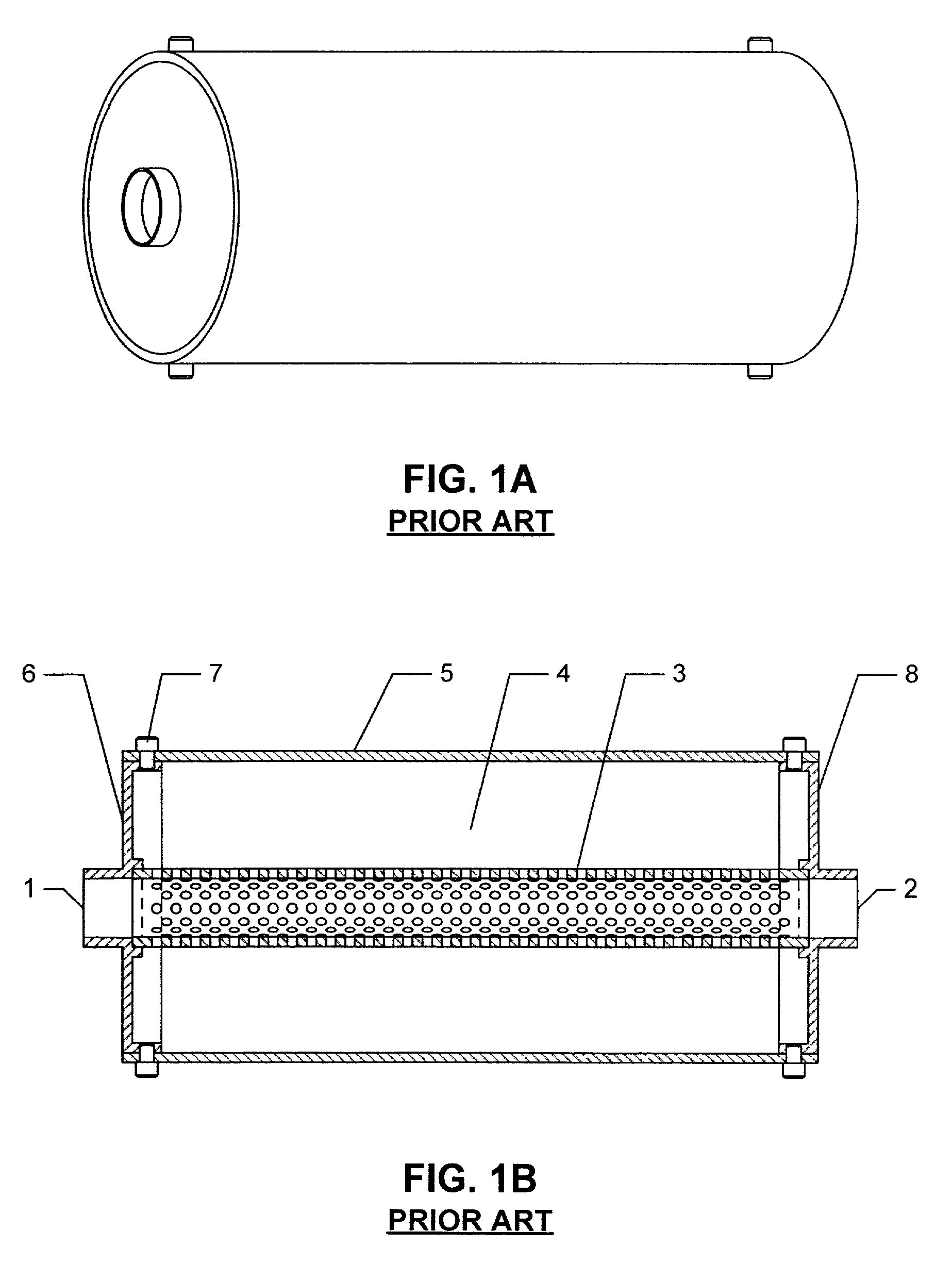 Method and apparatus for improved noise attenuation in a dissipative internal combustion engine exhaust muffler