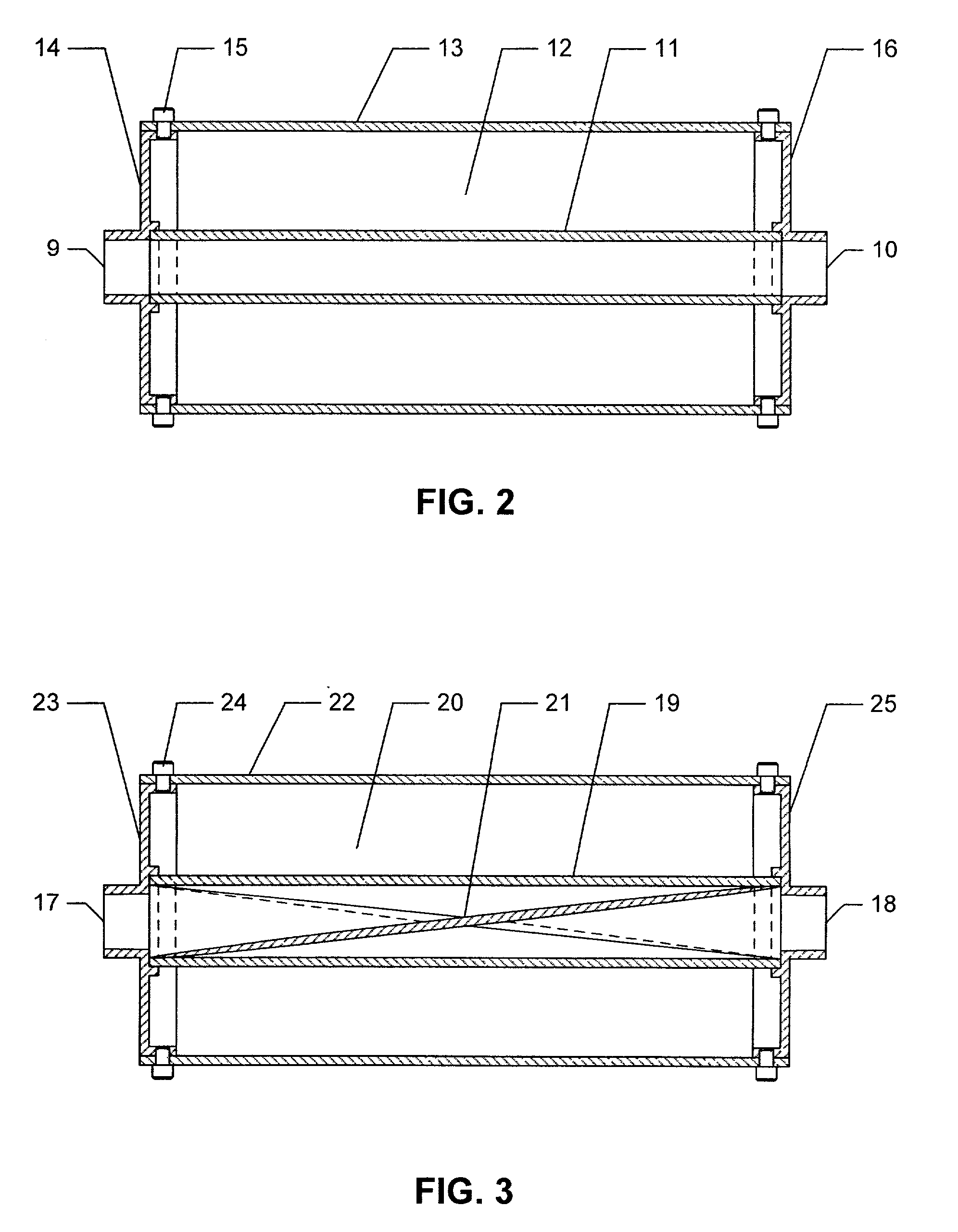 Method and apparatus for improved noise attenuation in a dissipative internal combustion engine exhaust muffler