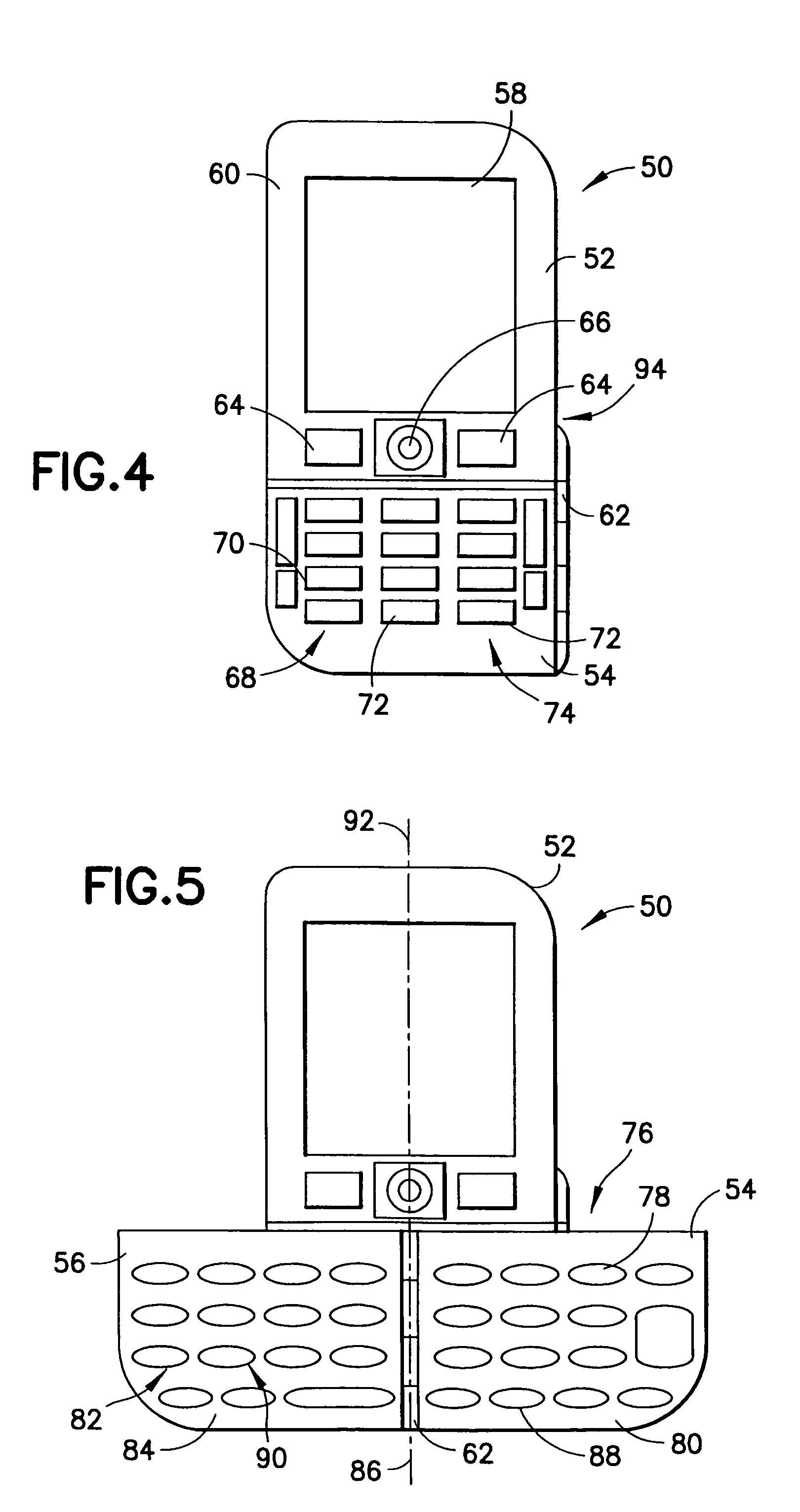 Electronic device having full function foldable keyboard