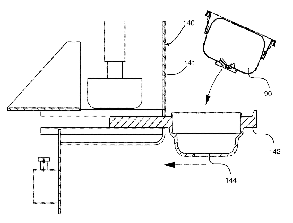 Container with outlet