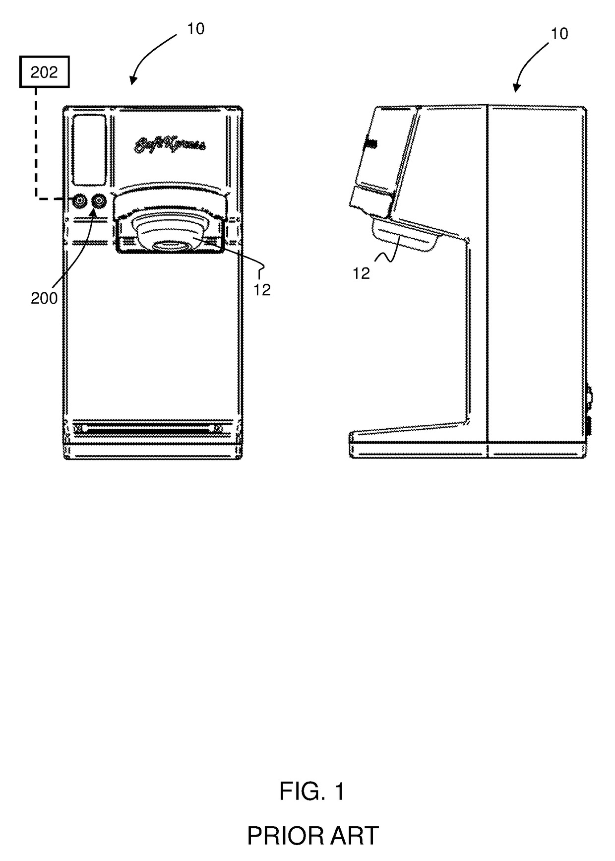 Container with outlet