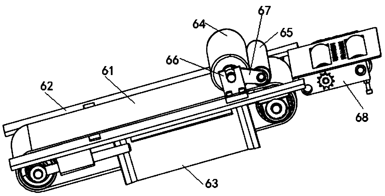 Printing device used for clothing material processing and printing method thereof