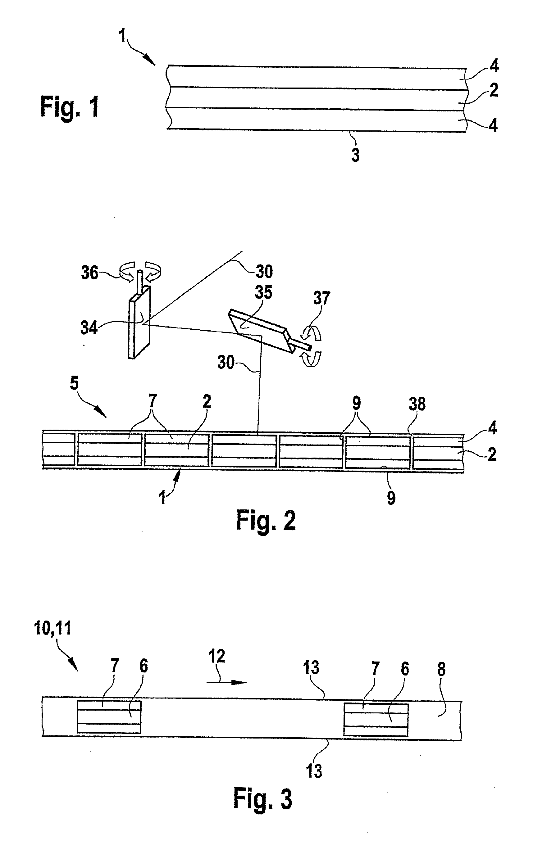 Method for production of a multi-layer analysis element