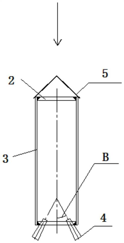 Ammonia spraying device and flue gas denitration device