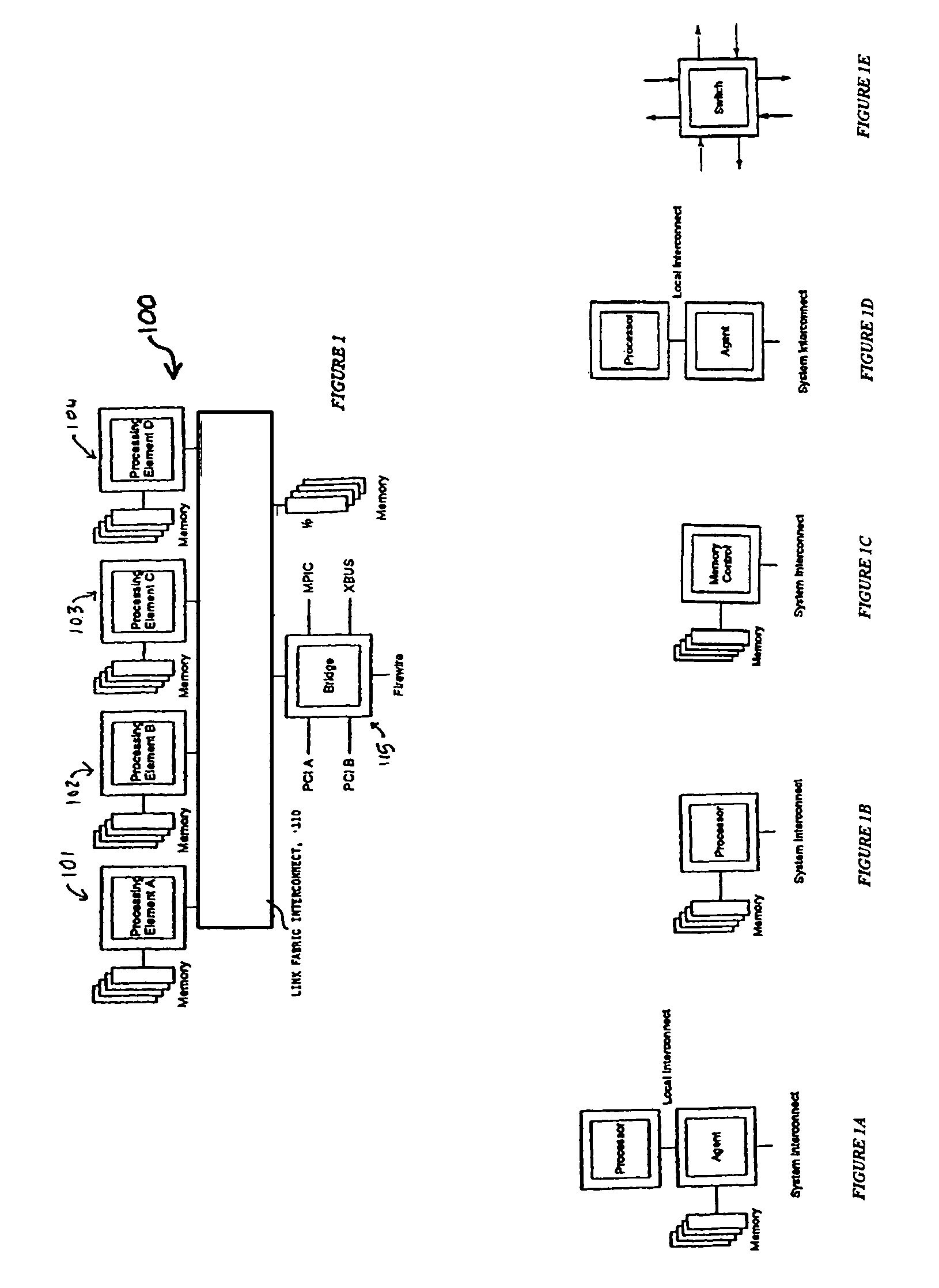 Method and system for link fabric error detection and message flow control