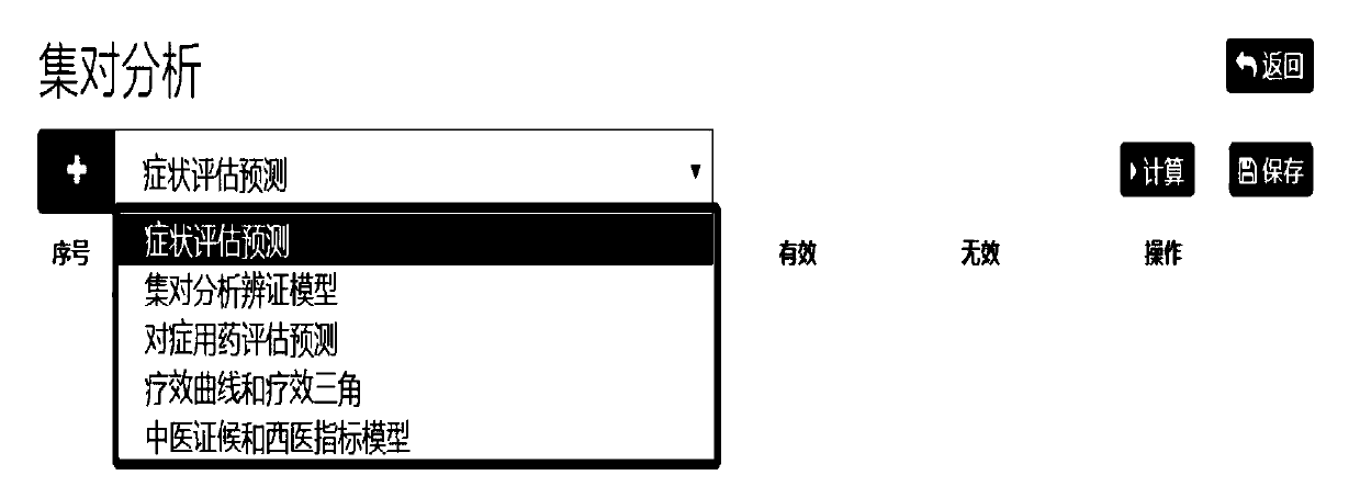 Traditional Chinese medicine diagnosis and treatment system based on set pair analysis