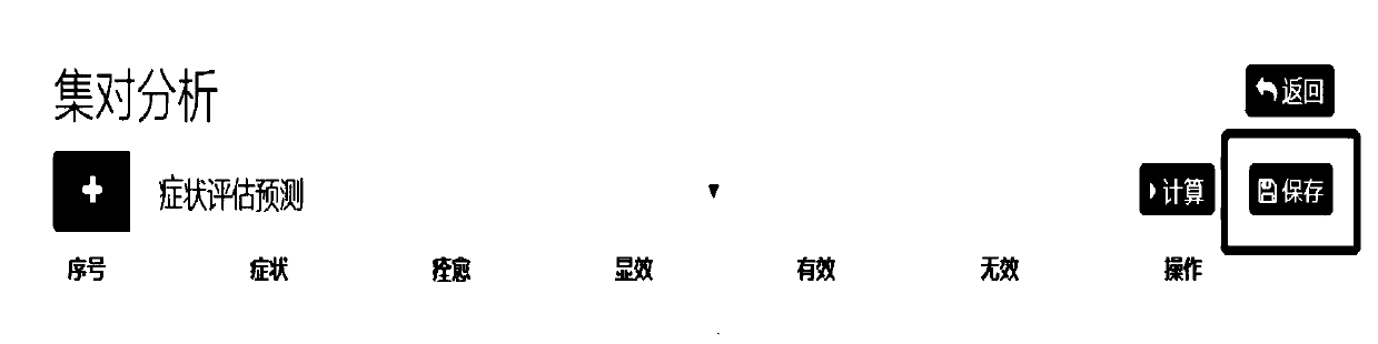 Traditional Chinese medicine diagnosis and treatment system based on set pair analysis