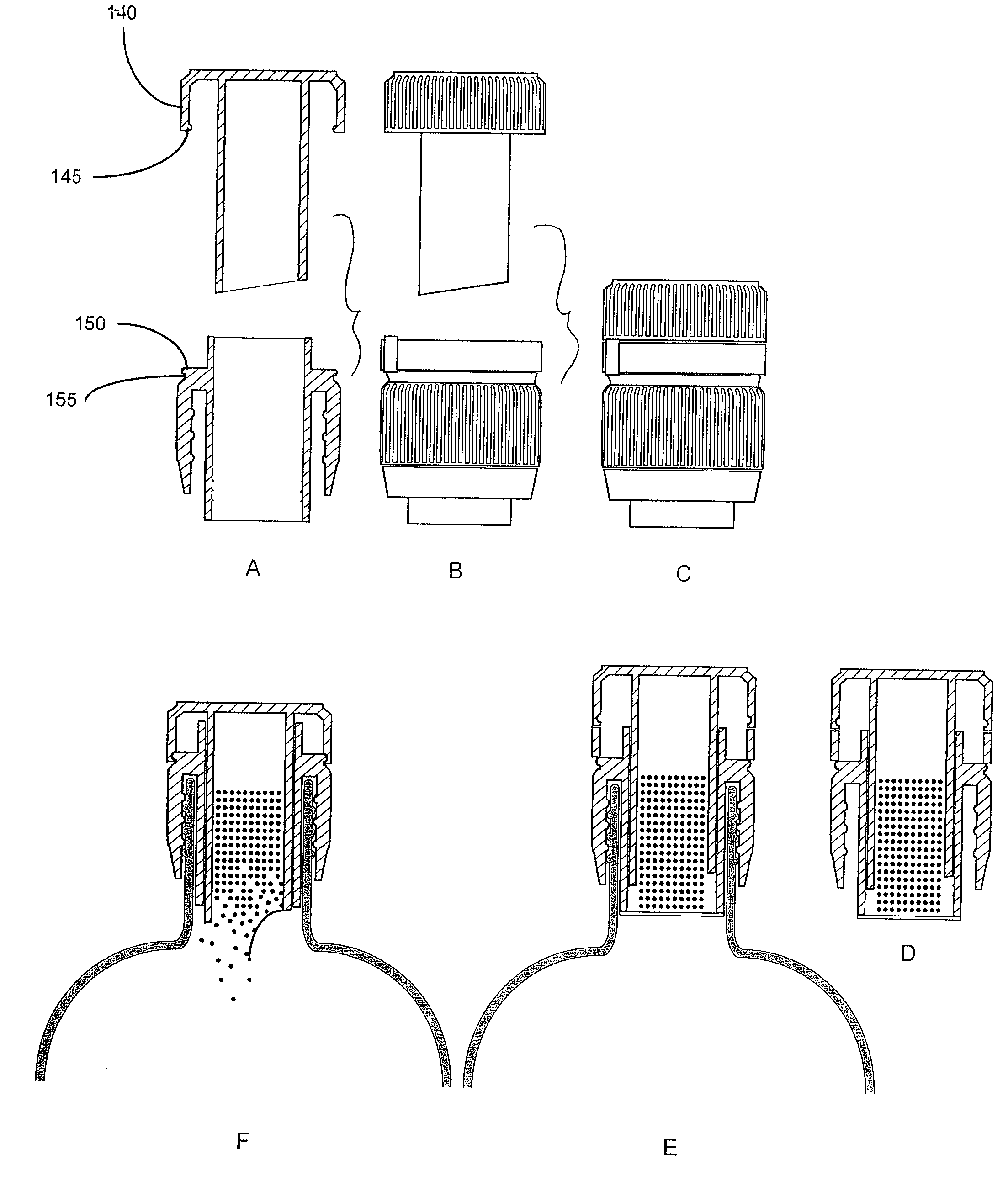 Safety sealed reservoir cap