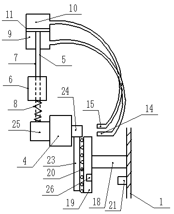 A glass edging device