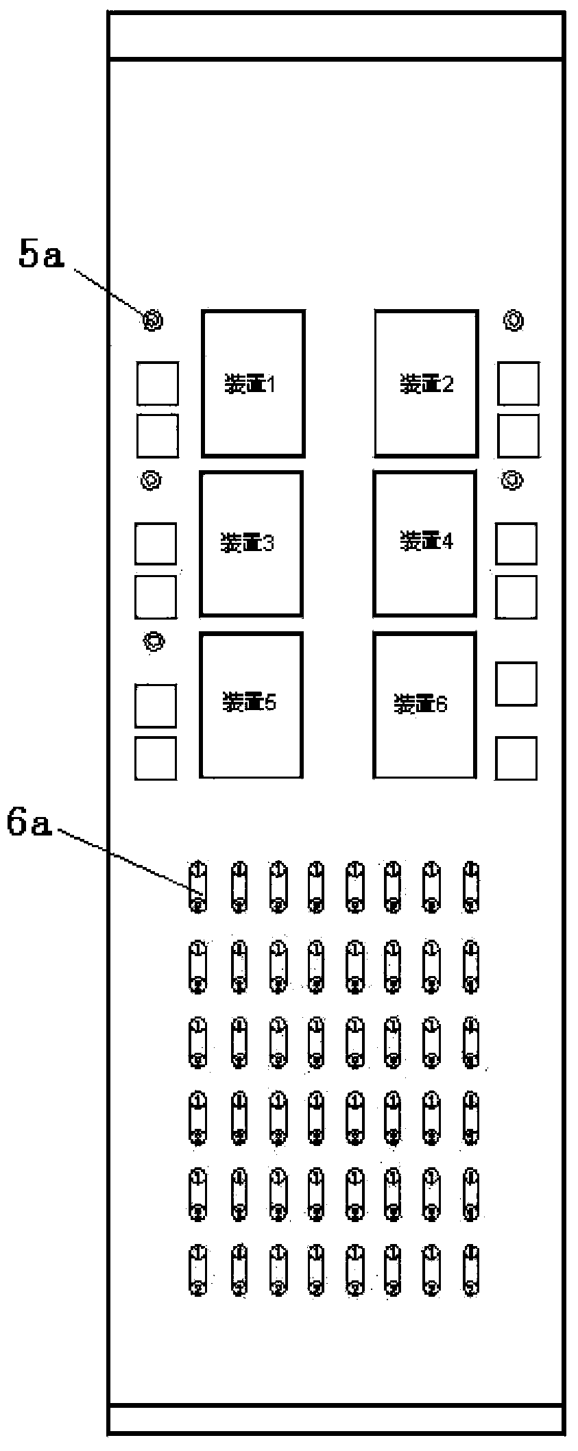 Transformer relay protection and automatic device screen cabinet maintenance error prevention device