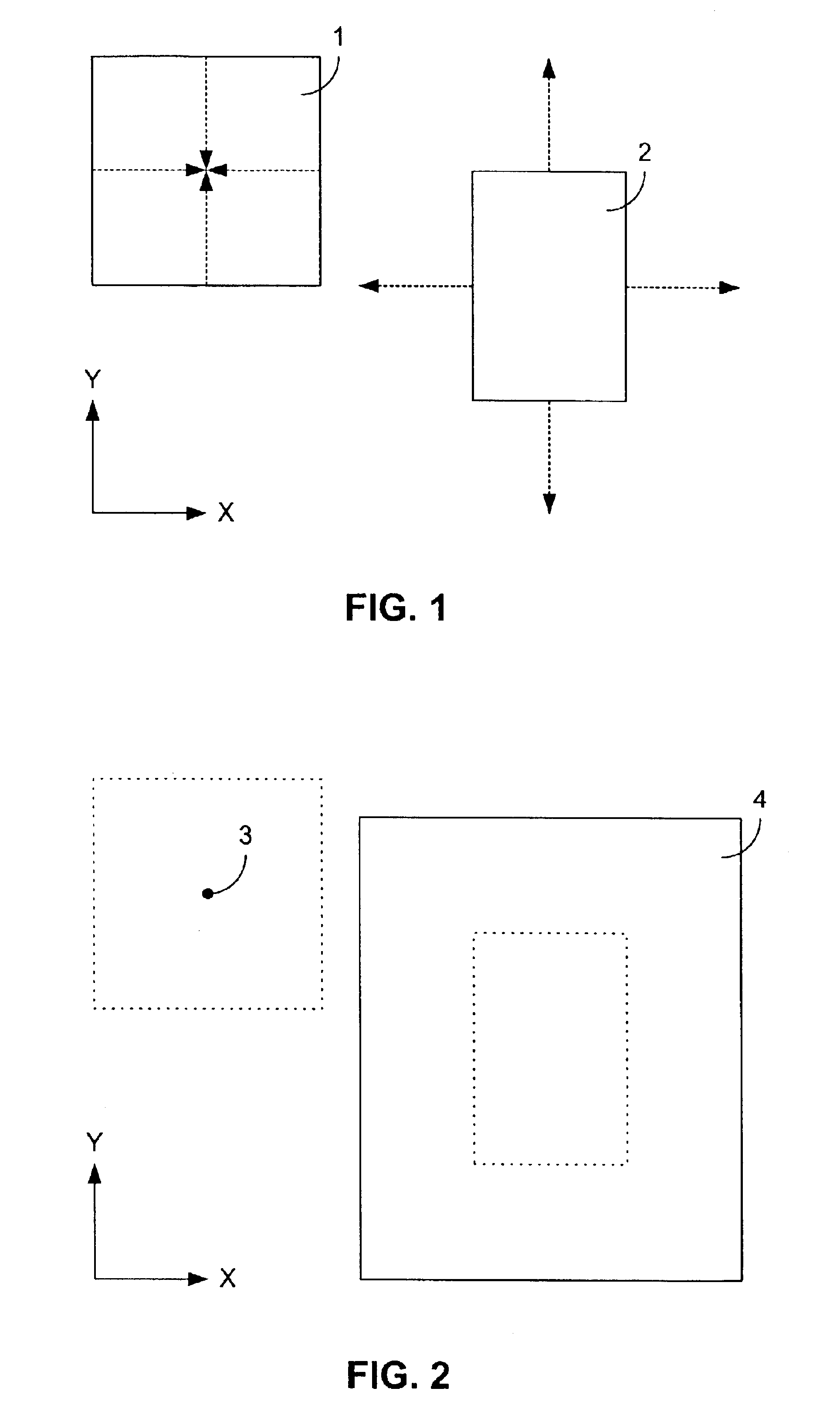 Method for determining whether two rectangles of an electronic circuit structure overlap