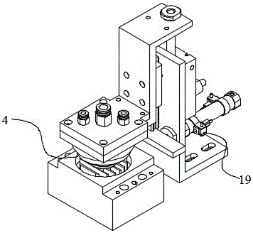 Detection device for bearing base of thrust ball bearing