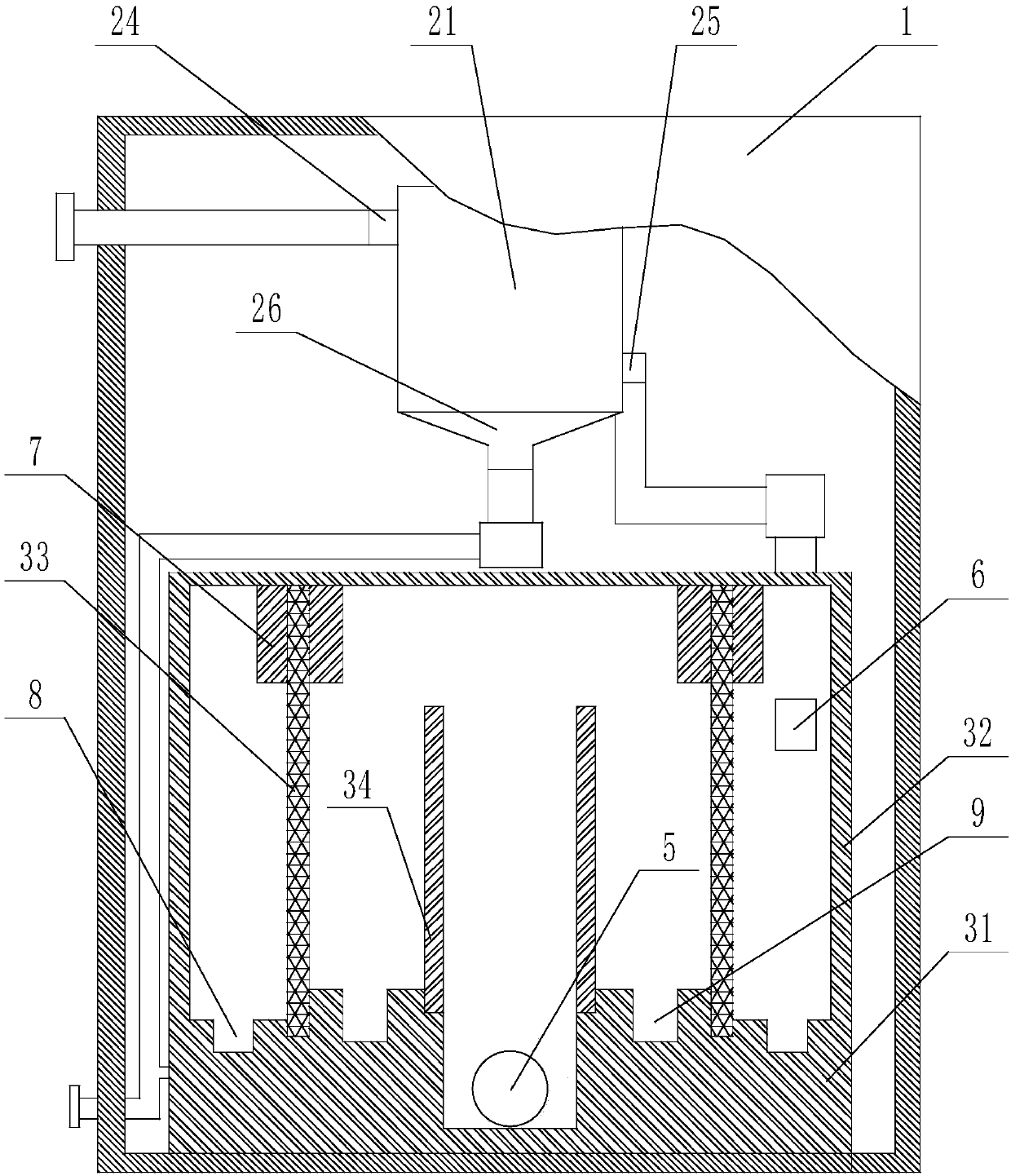 Oil-gas separator for vehicle-mounted air conditioner compressor and vehicle-mounted air conditioner compressor