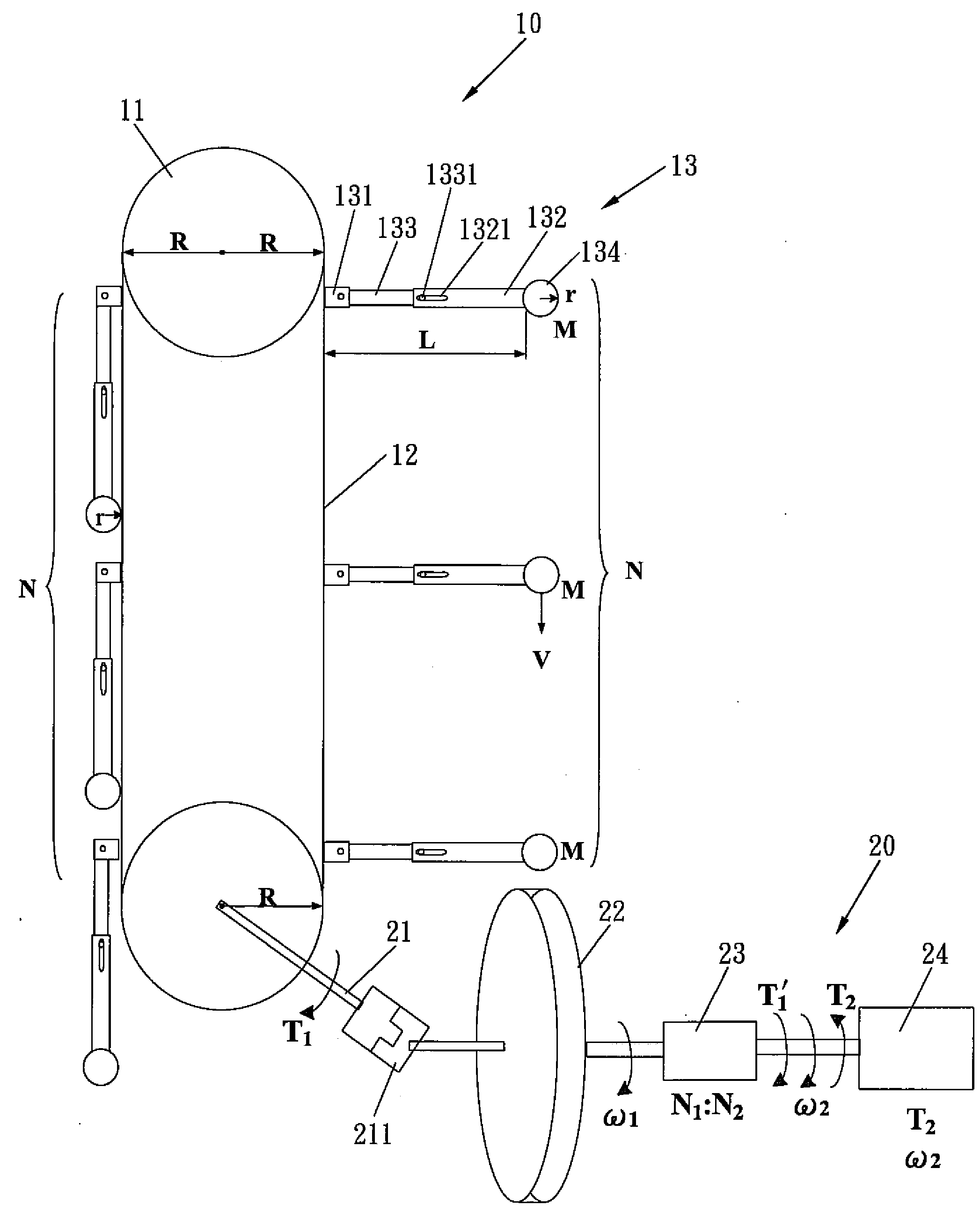 Gravity Power Generation Mechanism