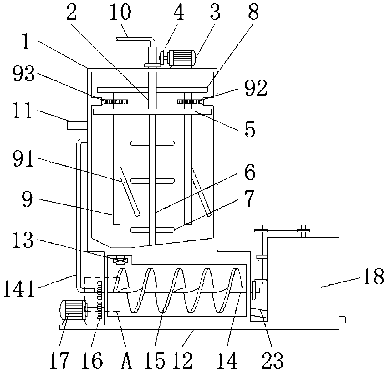 Equipment for machining concrete blocks