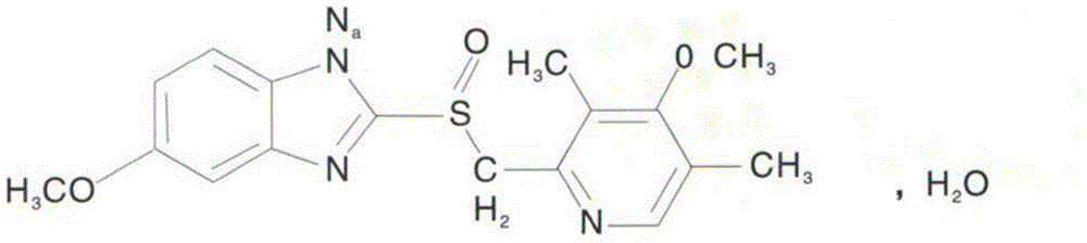 Special ultrafine omeprazole sodium powder freeze-dried preparation and preparation method thereof