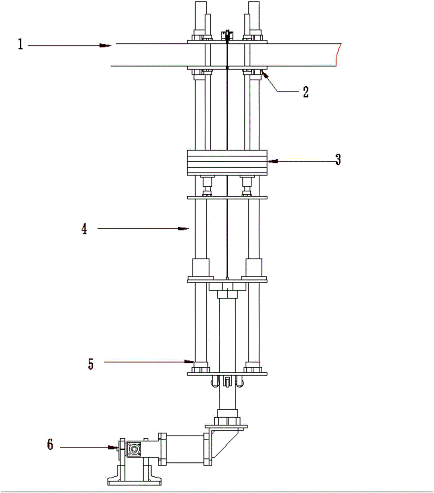 Lateral force and lateral restoring moment measuring instrument for ship model