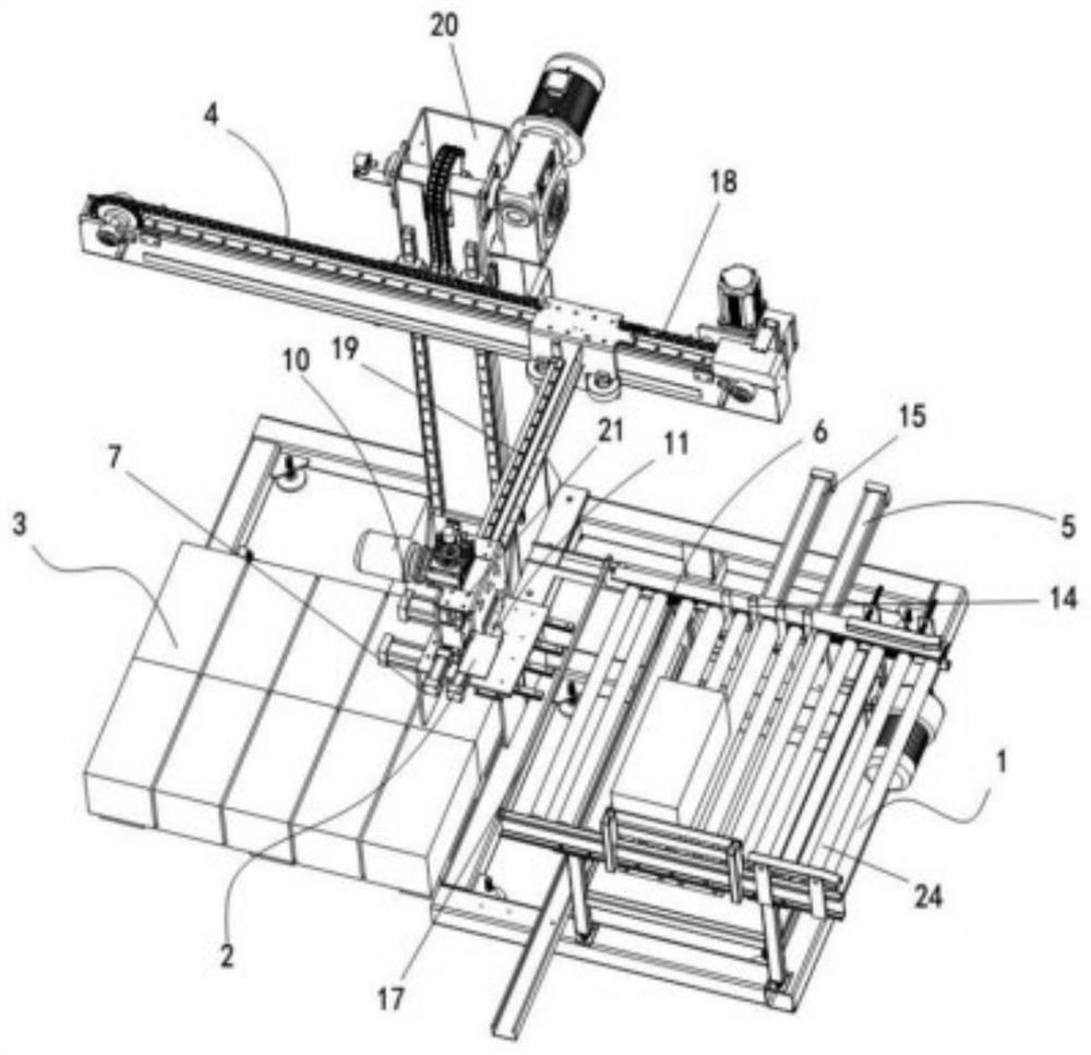 Industrial control system of stacker crane