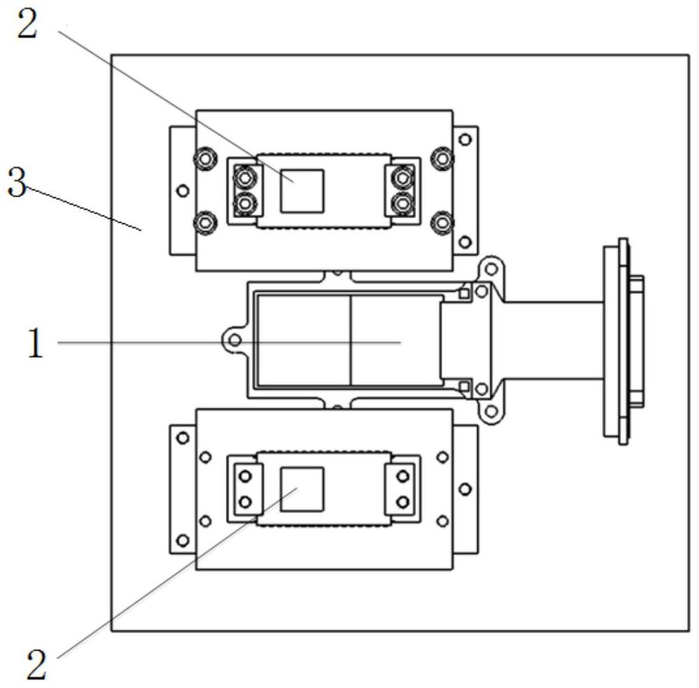 A splicing method of space astronomical camera guide star ccd and detection ccd