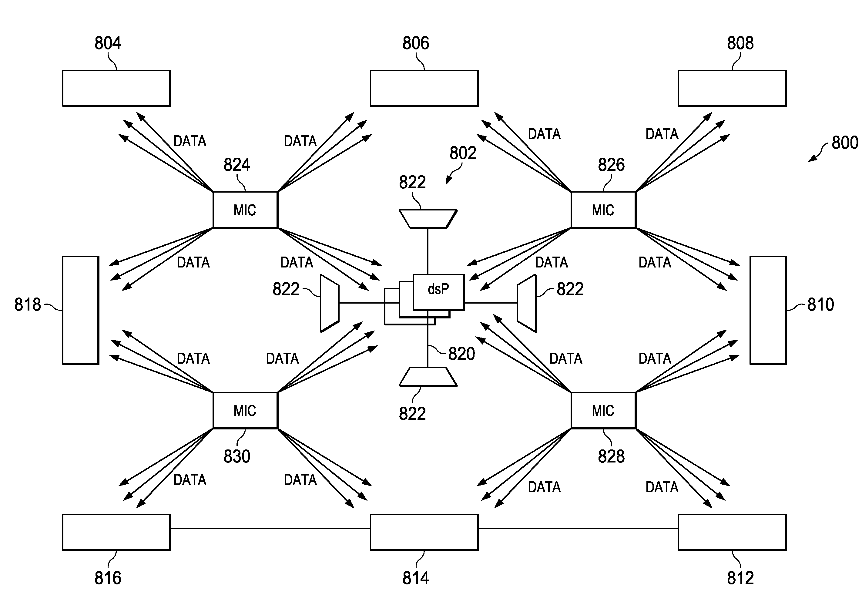 Apparatus and method for an active and programmable acoustic metamaterial