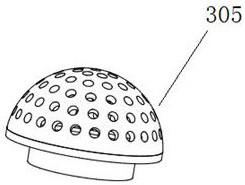 A kind of intake device of methyl chloride reaction tower