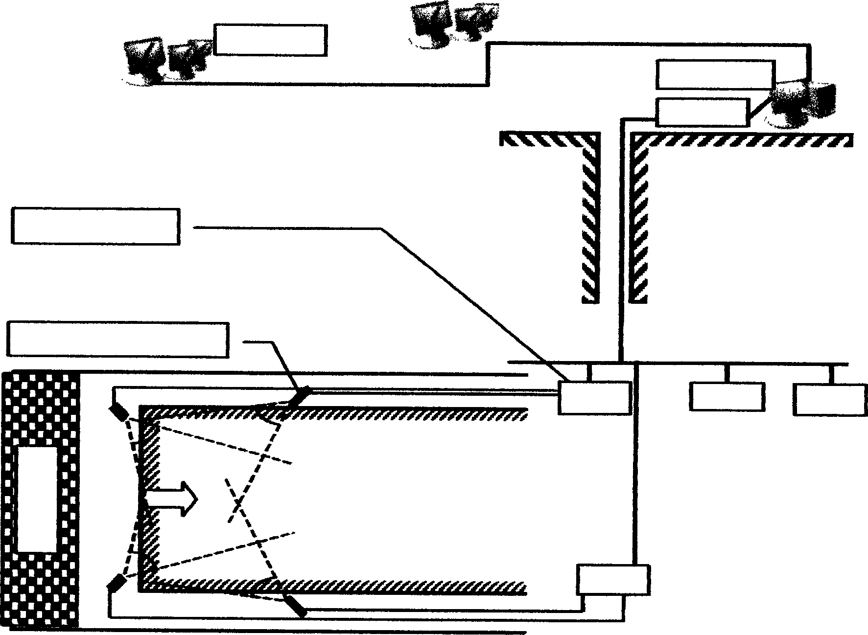 Real time monitoring forecasting device of coal rock dynamic disaster and forecasting method