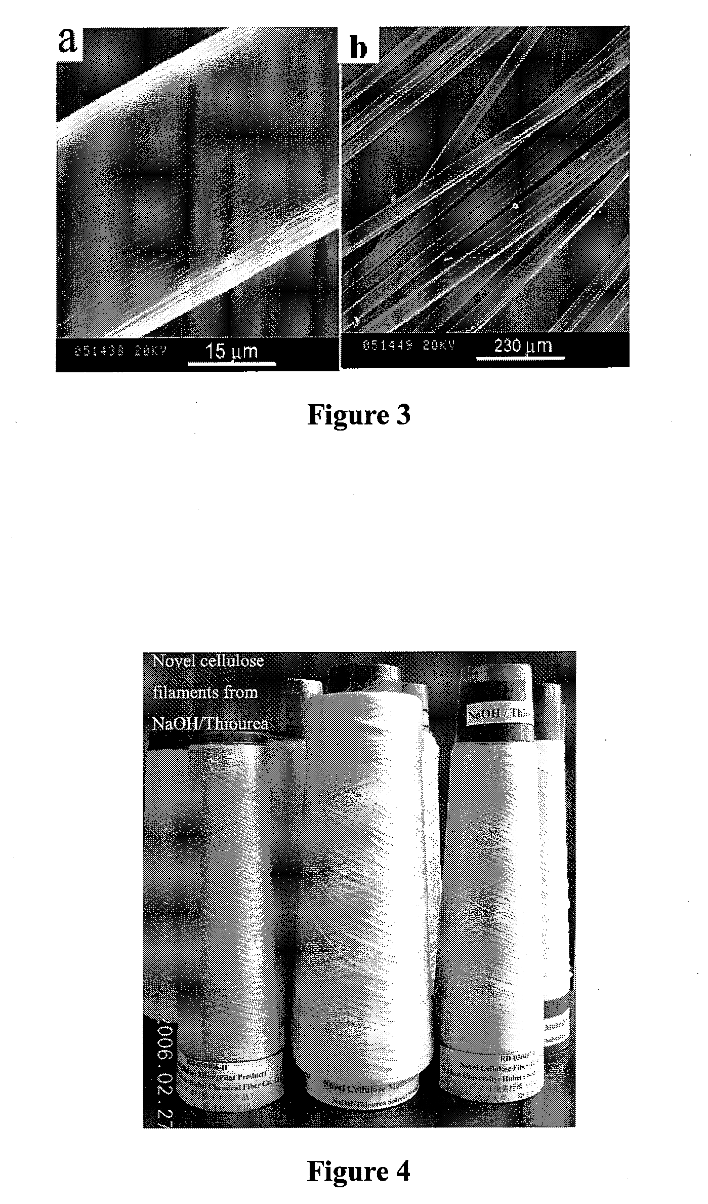 Use of Aqueous Naoh/Thiourea Solution in Pilot-Scale Production of Cellulose Products