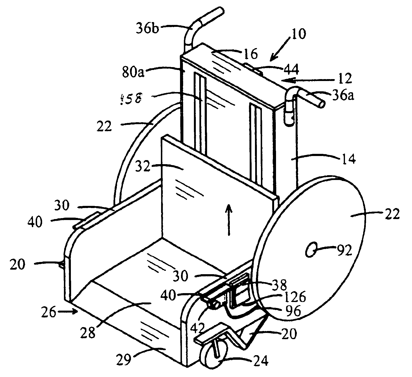 Mobile self-recovery lift chair