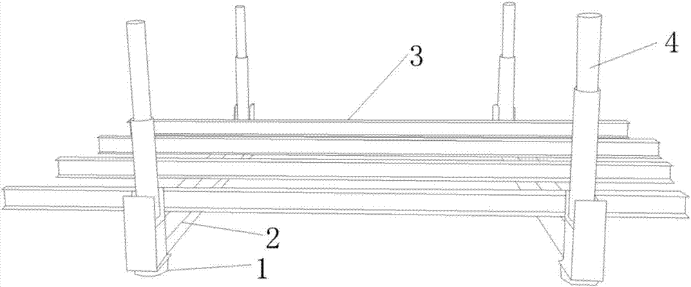 Precast slab shelf