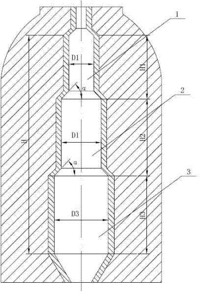 Multistage series-connection gasifier chamber structure