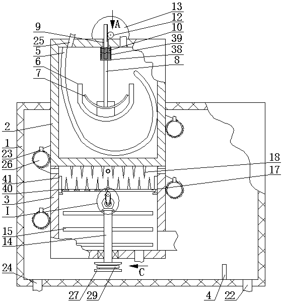 An automatic oil-gas-water three-phase separator