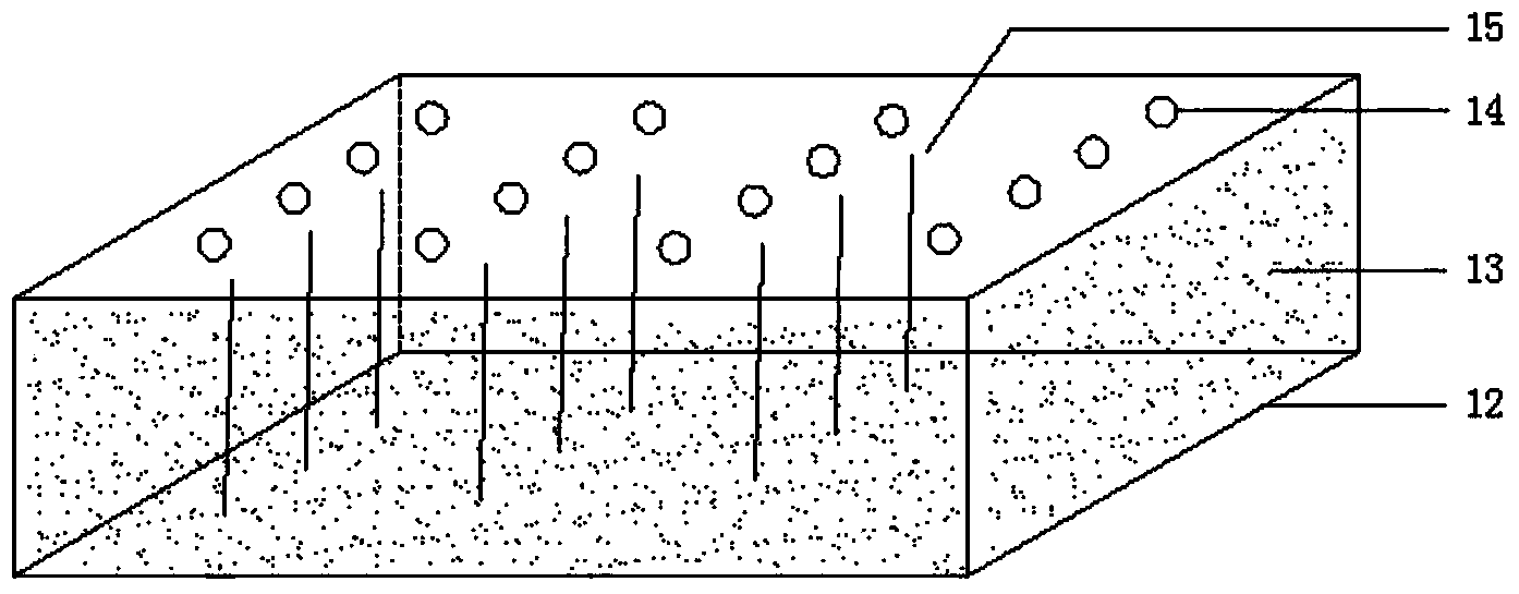 Method of stabilizing soft foundation through deep processing of bagged sand bed in freezing environment