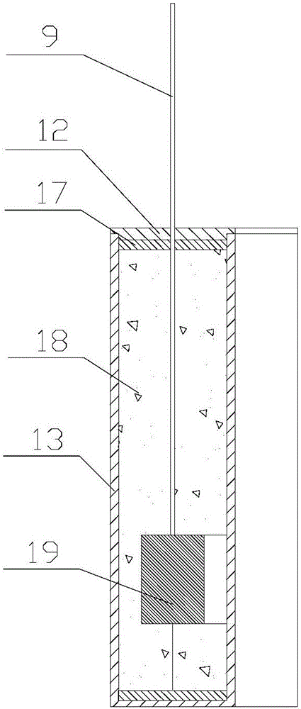 Z-axis counterweight device of a large-diameter aspheric optical element precision detection platform