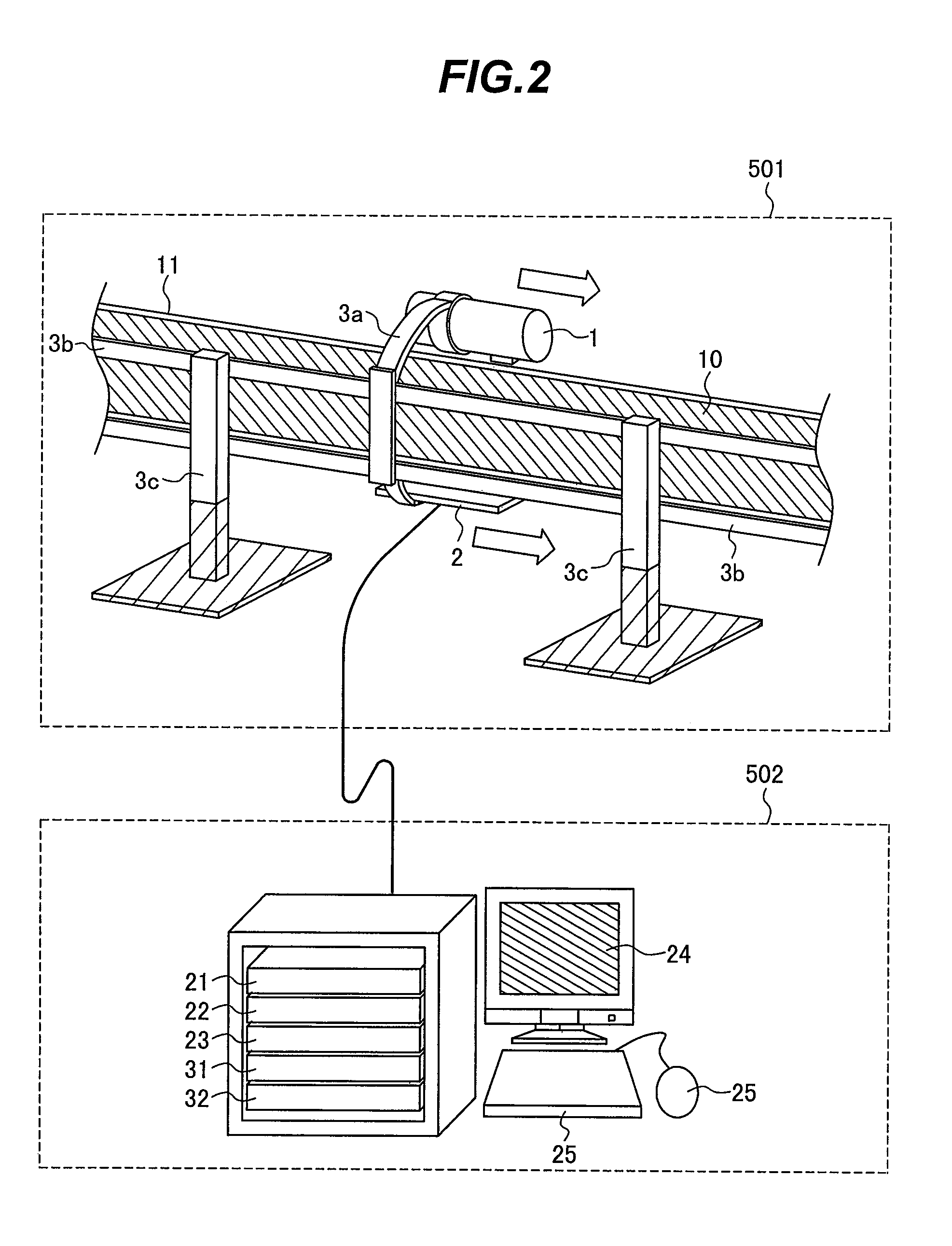 Method for inspecting pipes, and radiographic non-destructive inspection apparatus