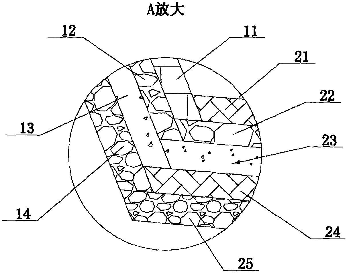 Biogas fermenting pit having insulating structure