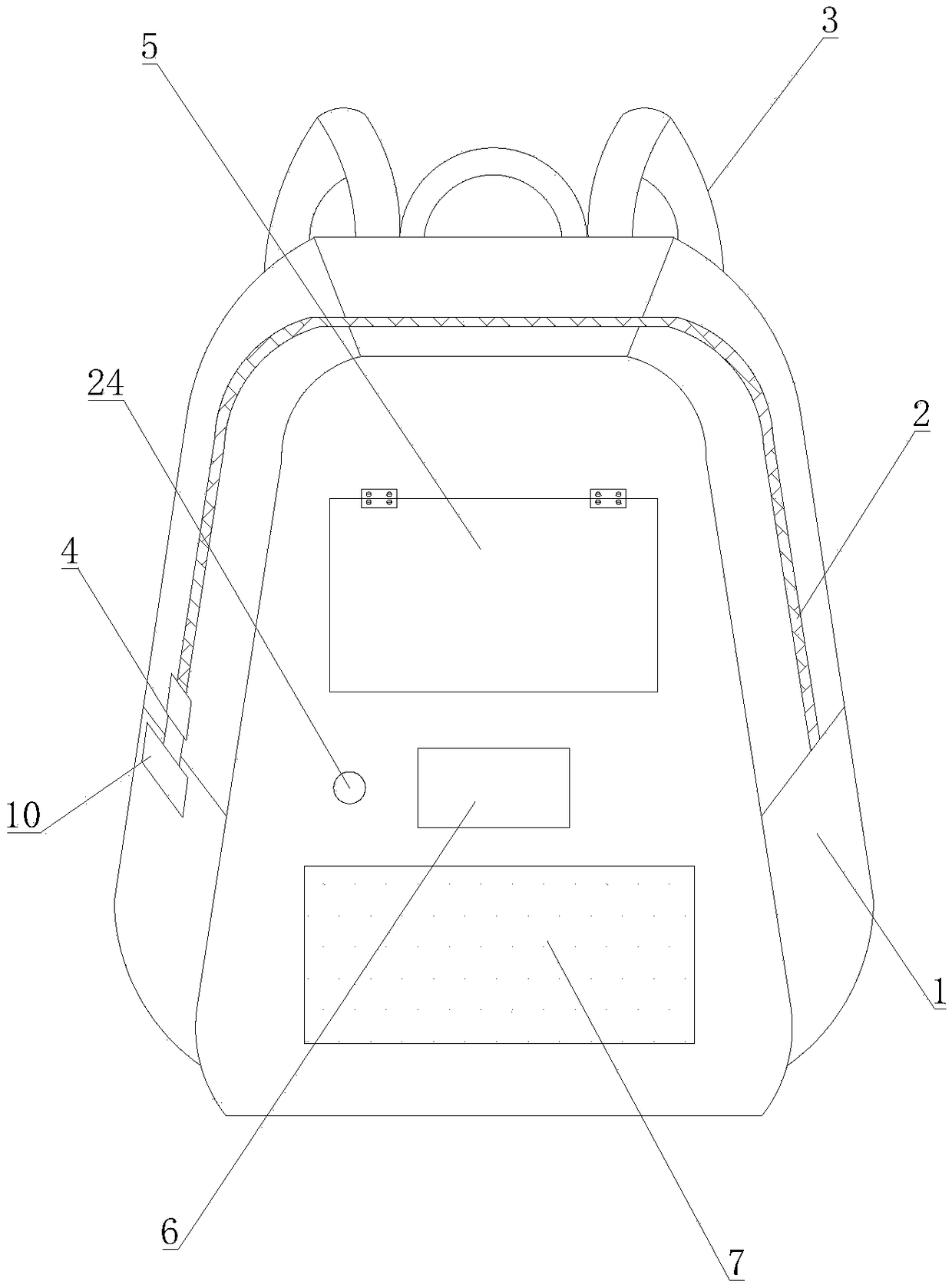 School bag and anti-theft system thereof