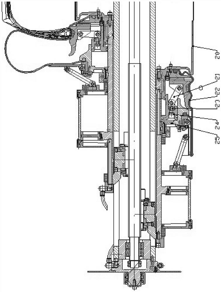 One-time mechanical turn-up boosting capsule drum