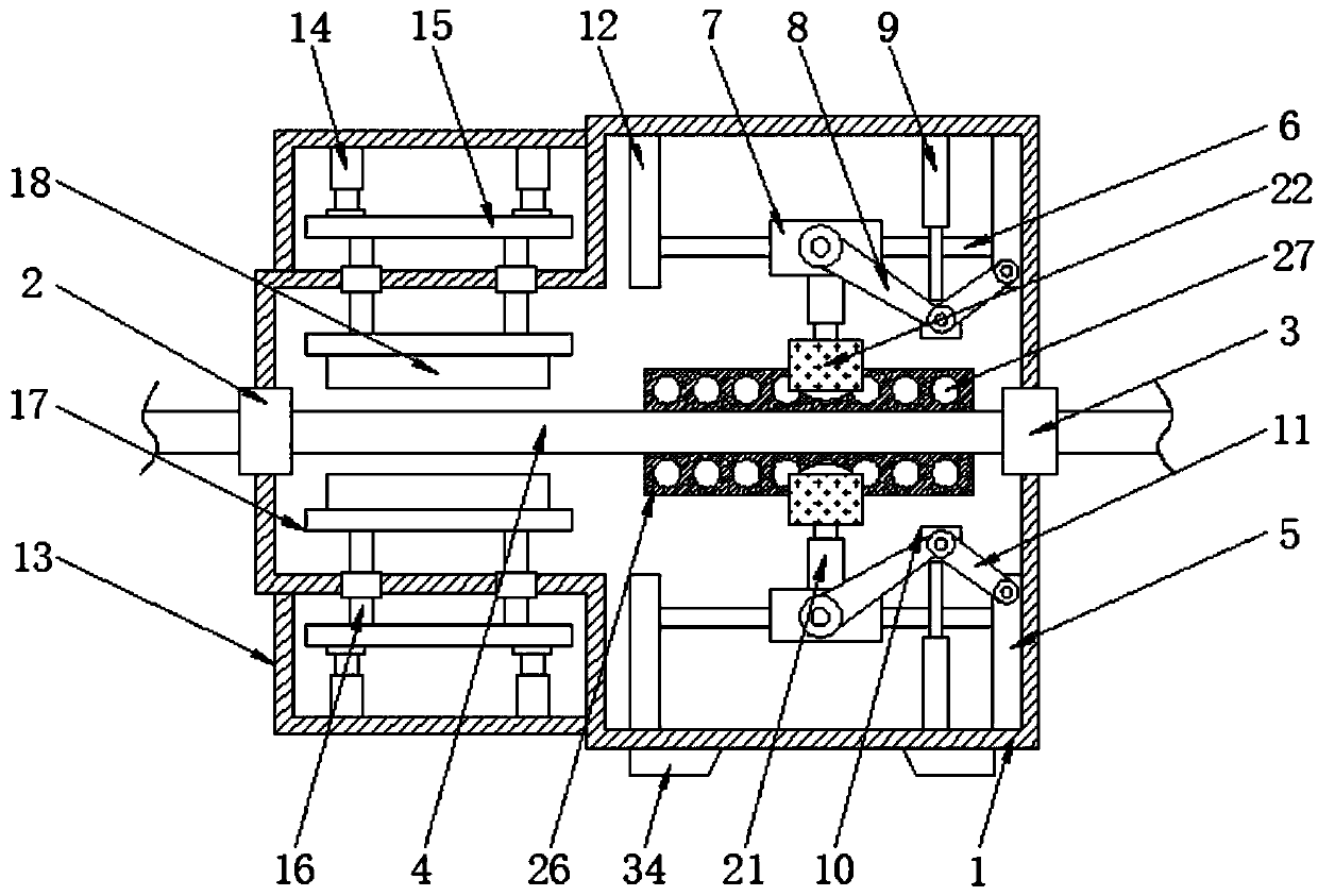 Wire harness stripping device